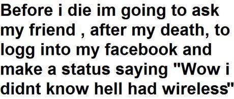 Trolanje ekipe i nakon smrti: Pakao ima wireless