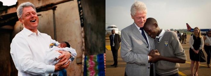 Bill Clinton nakon 14 godina opet zagrlio Billa Clintona