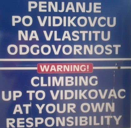 Vidikovci obično i služe da bi ih se izbjegavalo, ne?