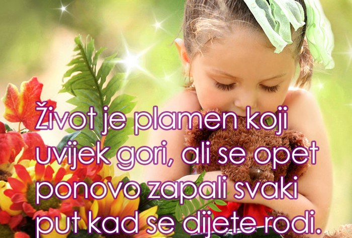 Život je plamen...