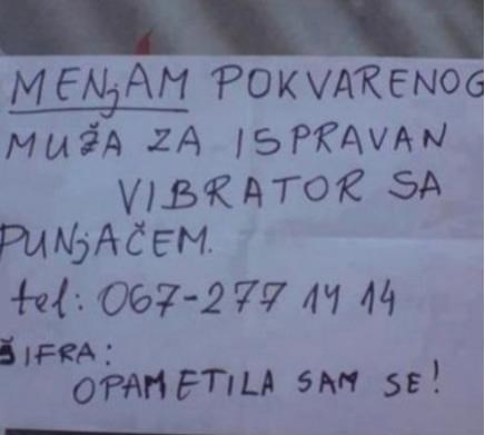 Mijenja muža za vibrator, opametila se!