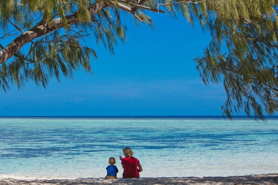 Savršena fotka za obiteljski album: Mama i sin u raju