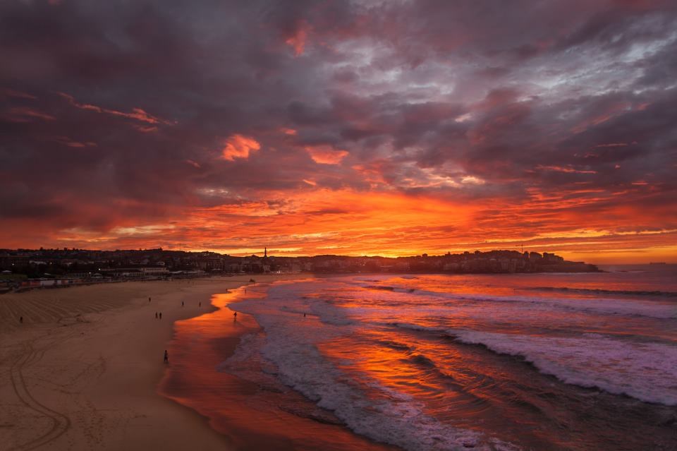 Idilični suton na najpoznatijoj australskoj plaži