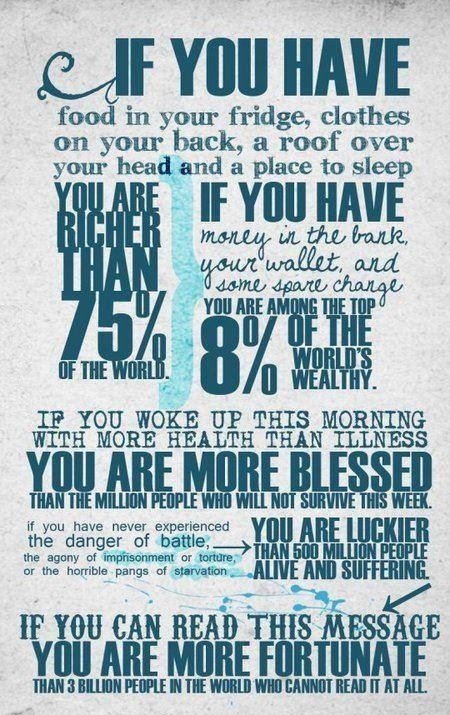 Znaš li koliko si zapravo bogat čovjek?