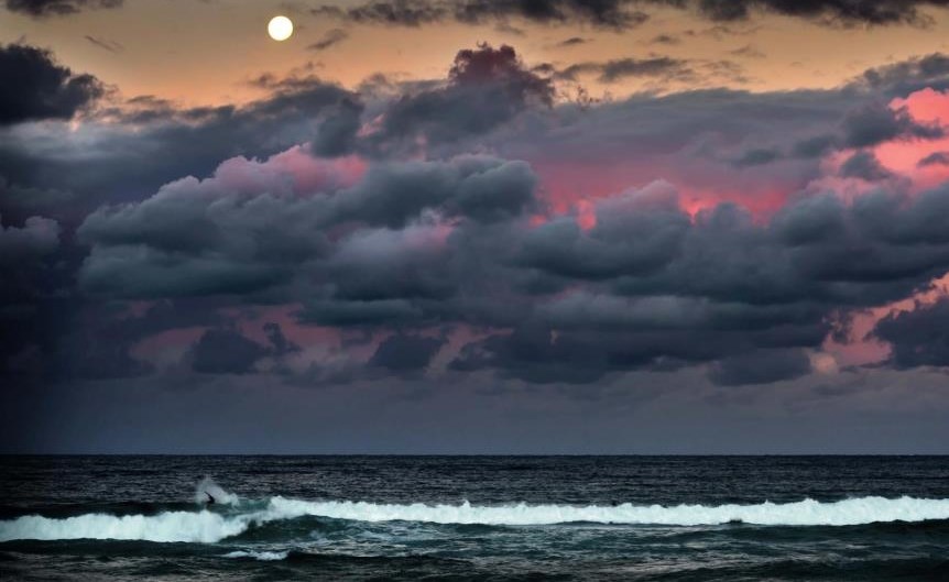 Suton kao da ga je netko naslikao...