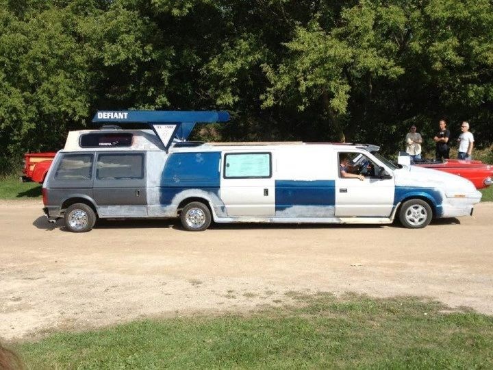 Još da si je krila ili propeler ugradio i imao bi ful opremu