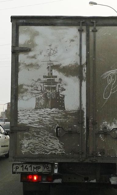 Umjetnički nastrojeni kamiondžija sanjari o dalekim morima