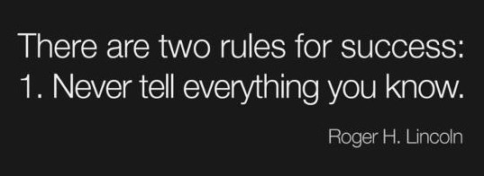 Ovo su ključna pravila za uspjeh!