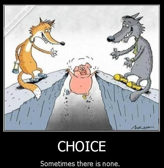 Odabir između većeg i manjeg zla
