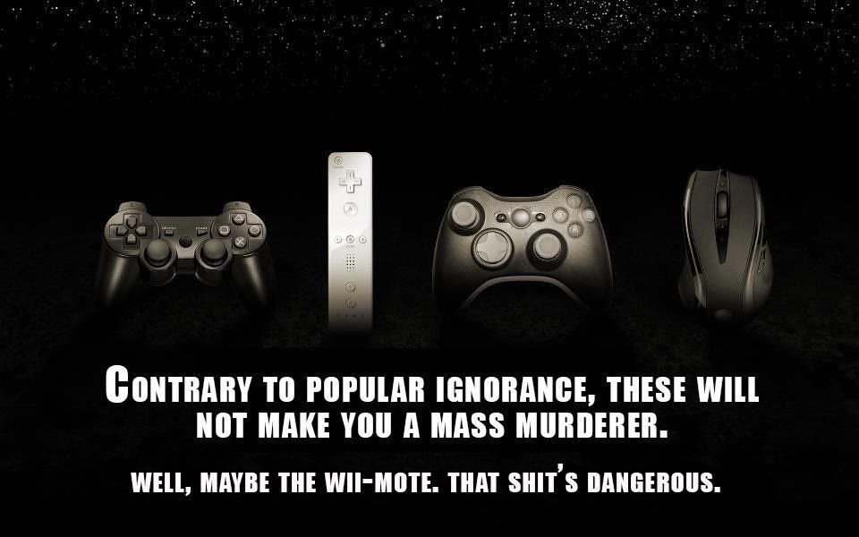 Od igrica postaješ masovni ubojica? Aha, malo morgen...