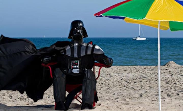 Paklene vrućine i Dartha Vadera otjerale na more