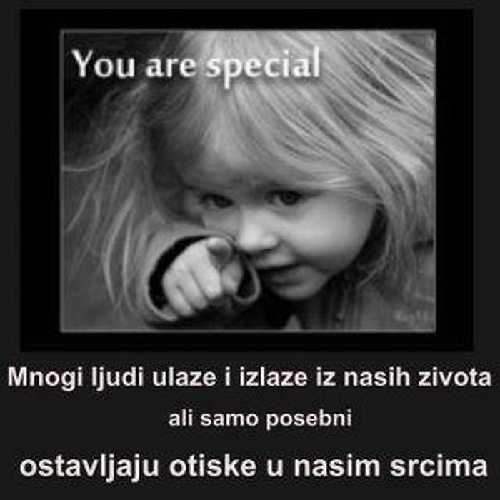 Za posebne ljude...
