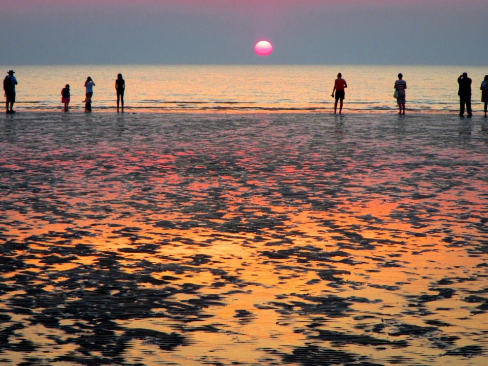 Idilični zalazak sunca...