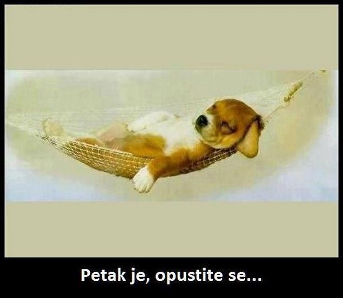 Konačno stigao vikend!