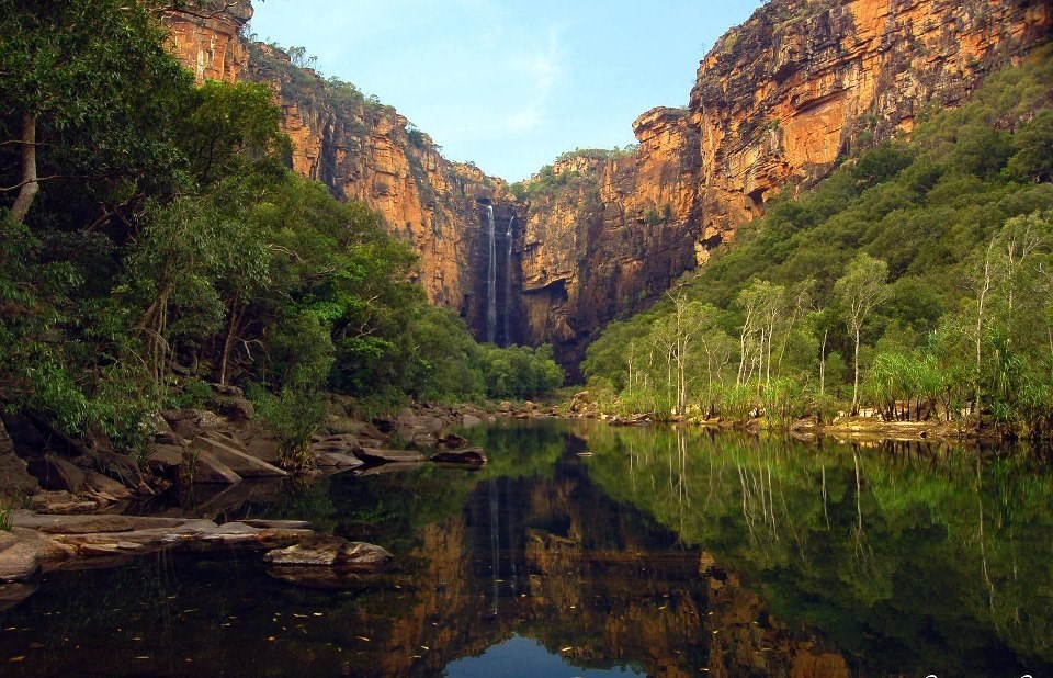 Jim Jim slapovi, nacionalni park Kakadu, Australija
