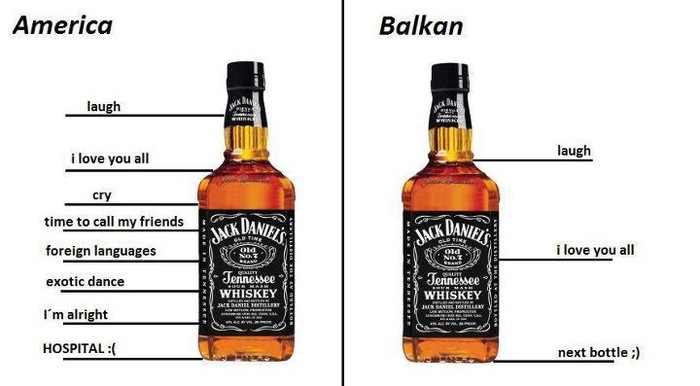 Amerika ni do koljena Balkanu
