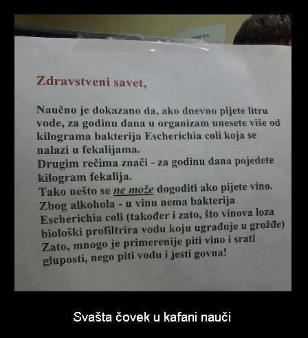 Alkoholom do zdravlja