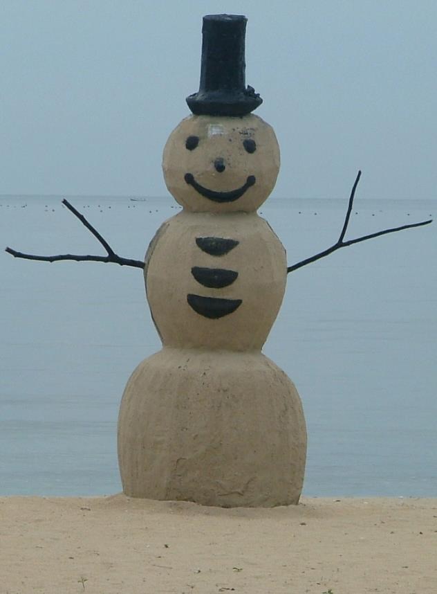 Ovako snjegovići izgledaju na Baliju