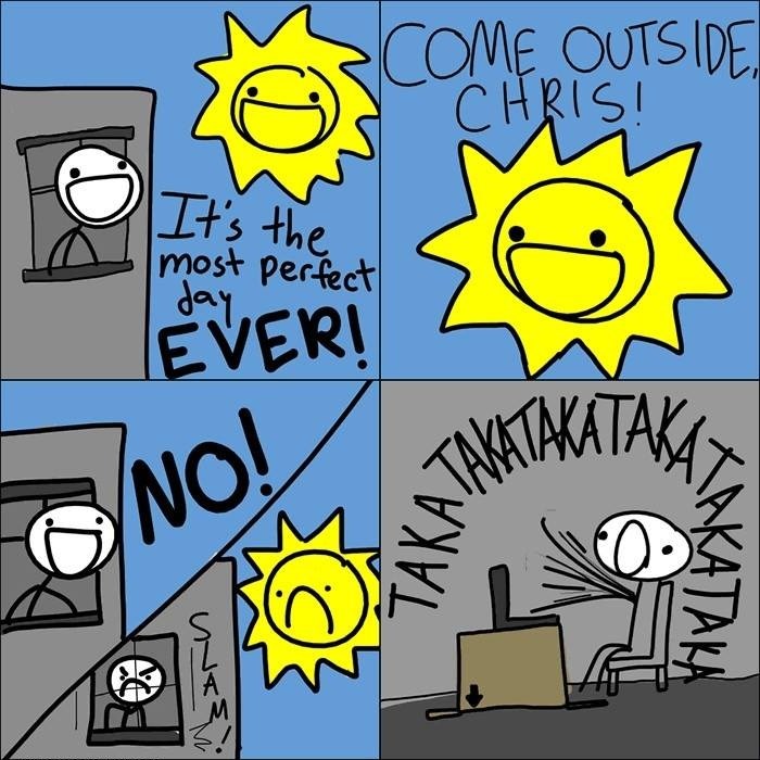 Kad od zurenja u ekran više sunca ne vidiš