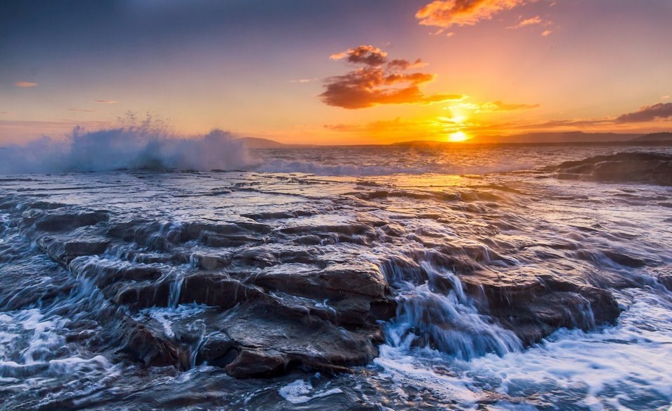 Još jedan bajkoviti morski suton...