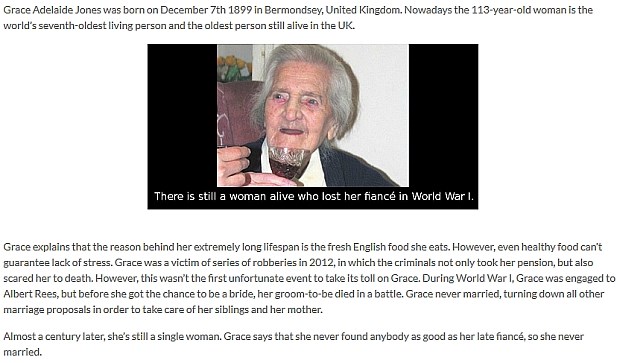 Baka ima 113 i još se ne da životu