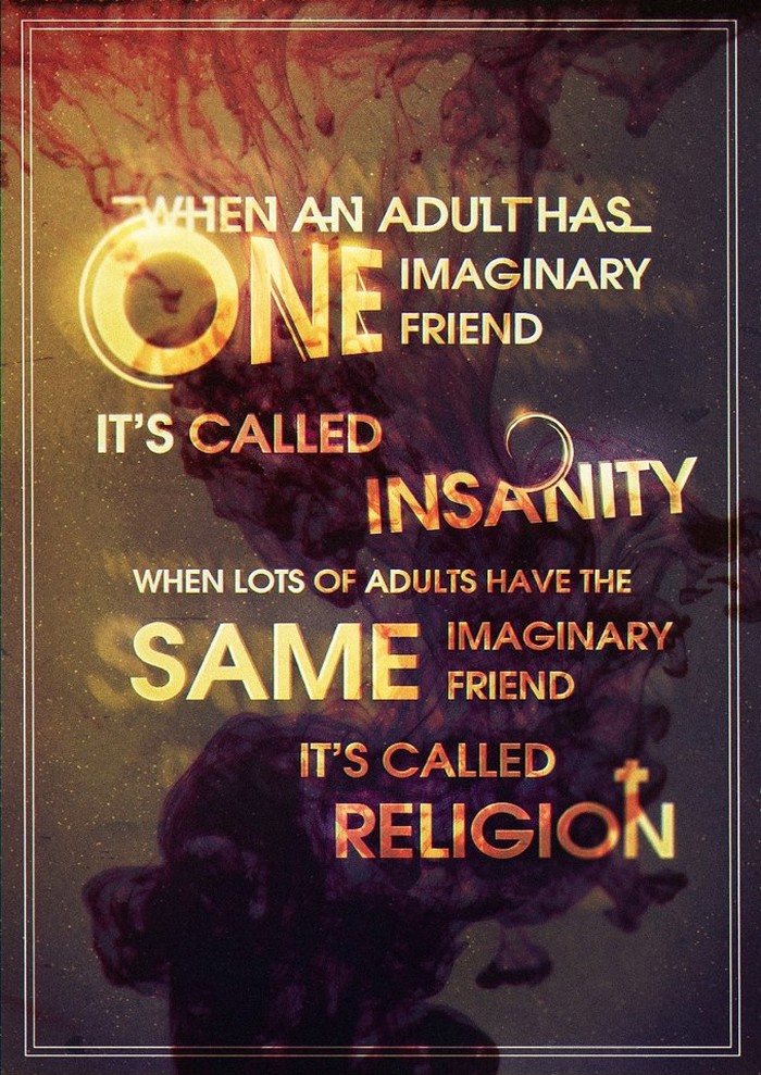 Ludost vs. religija - imaš li i ti imaginarne frendove?