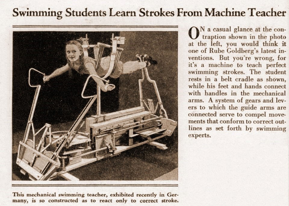 Naučiš plivati na suhom