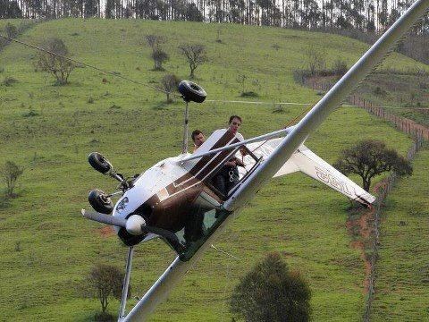 A sad vježbamo skok s aviona...