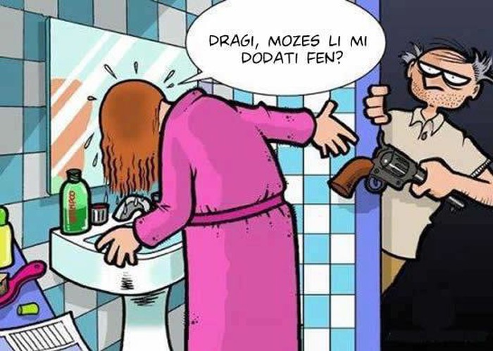 Bilo je slučajno, nezgoda... Evo, i punici se dogodilo isto!