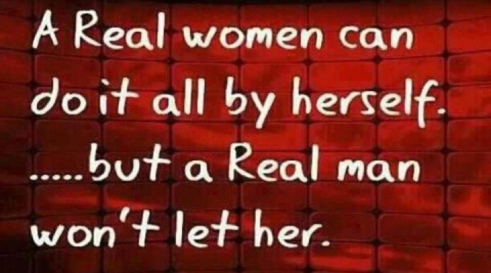 Žene mogu same, ali kavaliri su tu da odrade umjesto njih