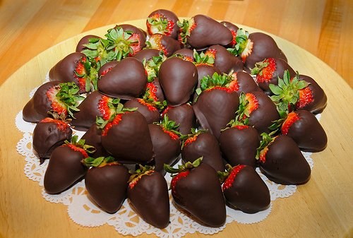 Tko je za jagode s čokoladom?