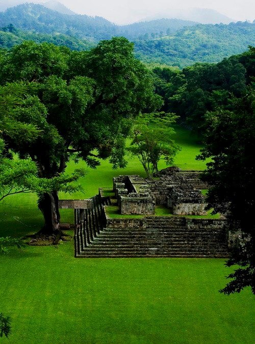I ovdje su živjeli Maye - Copan, Honduras