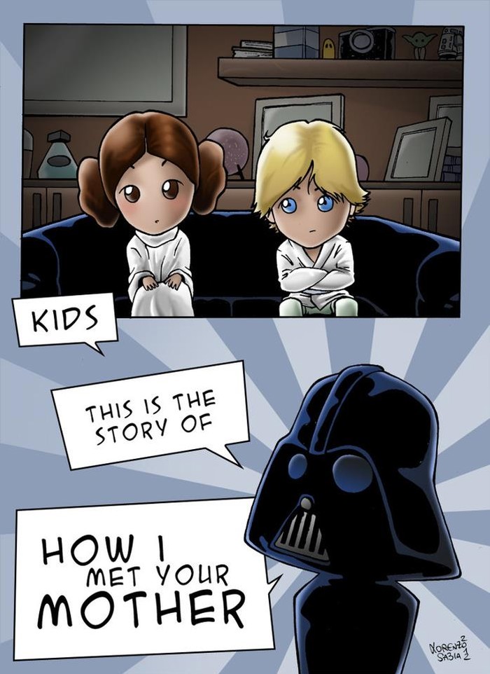 Kad Darth Vader upozna vašu majku