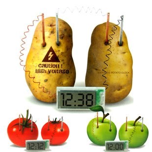 Bio satovi s napajanjem iz voća i povrća