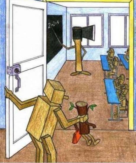 Ne budi panjina, obrazuj se