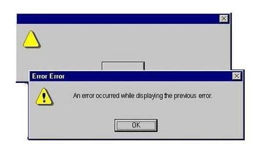 Sve oko mene je jedna velika greška