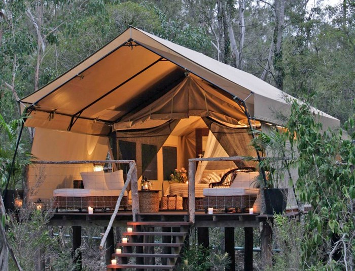 Luksuzno kampiranje - nestade čar "života u divljini"