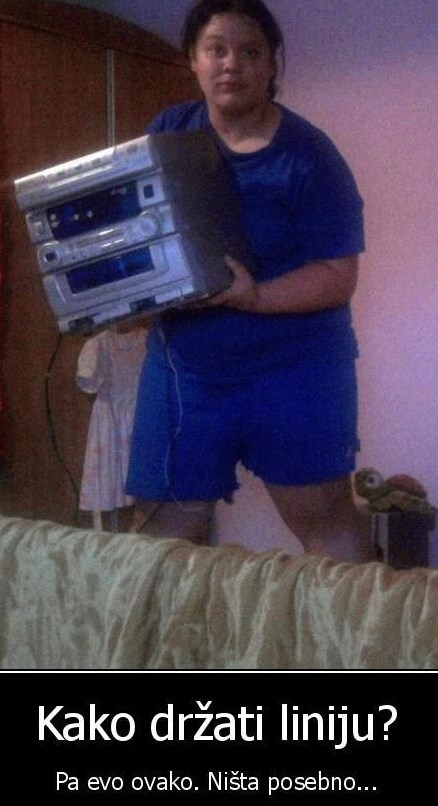 Znate li kako držati liniju?