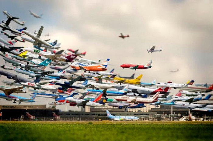 Ma jok, uopće nije gužva na aerodromu...