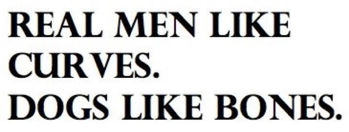 Obline su za muškarce, kosti za pse