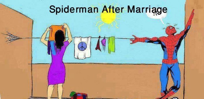 Brak - kraj Spidermanove karijere