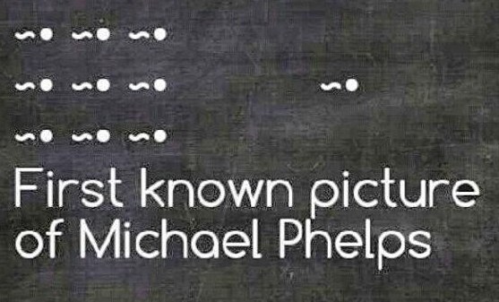 Prva ikad snimljena fotka Michaela Phelpsa