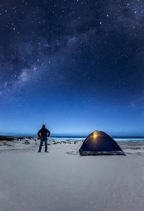 Čarobno zvjezdano nebo...
