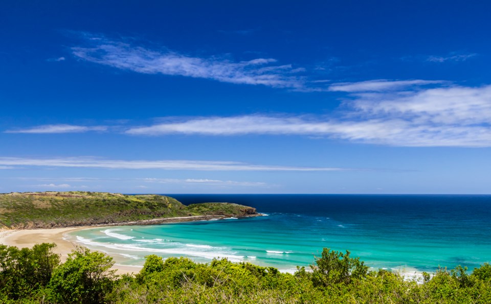 Tirkizna uvala u nacionalnom parku Killalea, Australija