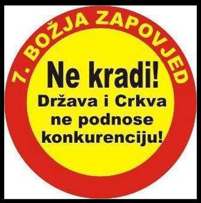 "Velike ribe" mrze konkurenciju - ne kradi!