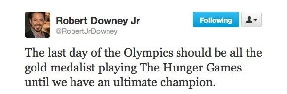 Finale Olimpijskih igara kao "Igre gladi"?