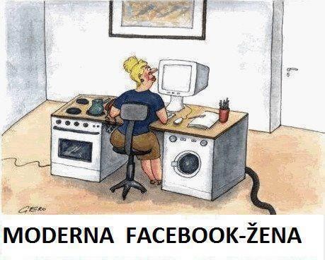 Moderna kućanica - još kad bi se sve dalo klikom miša...