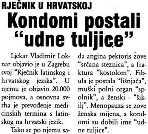 Novokomponovani 'rvacki: Od udnih tuljica do šikilja