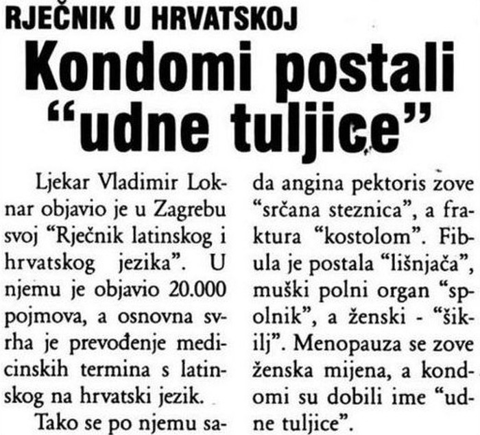 Novokomponovani 'rvacki: Od udnih tuljica do šikilja