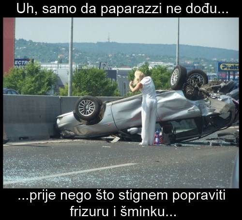 Zna žena što su prioriteti...